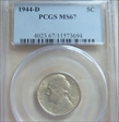 1944-D 5C MS67