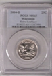 2004-D 25C Wisconsin Extra Leaf Low MS65