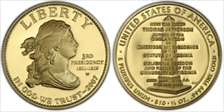 2007-W $10 Jefferson's Liberty First Strike PR70DCAM