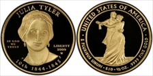 2009-W $10 Julia Tyler First Strike PR70DCAM
