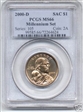 2000-D SAC$1 Millennium Set MS66