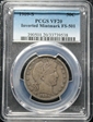 1909-S 50C Inverted Mintmark, FS-501 VF20