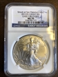 2012-(S) $1 Silver Eagle Struck at San Francisco First Strike MS70