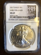 2017 $1 Silver Eagle First Strike MS69