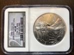 1998 $1 Silver Eagle MS68