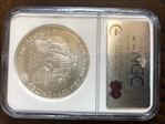 2003 $1 Silver Eagle MS68