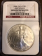 2006 $1 Silver Eagle First Strike 