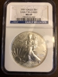 2007 $1 Silver Eagle First Strike MS69