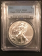 2011 $1 Silver Eagle 25th Anniversary MS69