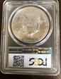 2017-(S) $1 Silver Eagle Struck at San Francisco Mint MS69