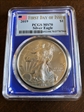 2019 $1 Silver Eagle First Day of Issue MS70