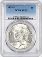 1935-S $1 AU55