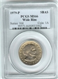 1979-P SBA$1 Wide Rim MS66