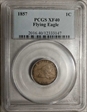 1857 1C Flying Eagle XF40