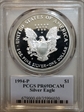 1994-P $1 Silver Eagle Thomas Cleveland Native PR69DCAM