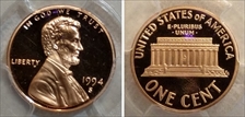 1994-S 1C PR70DCAM