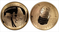 2019-W $5 Apollo 11 50th Anniversary First Strike AMF PR70DCAM