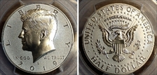 2019-S 50C Kennedy Enhanced Rev PR Set First Strike - Half Dollar Set Earth Rising AMF PR70