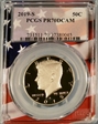 2019-S 50C Flag Picture Frame PR70DCAM
