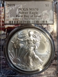 2019 $1 Silver Eagle First Day of Issue Apollo Picture Frame MS70