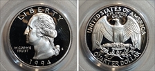 1994-S 25C PR69DCAM