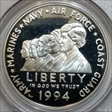 1994-P $1 Women Military PR69DCAM