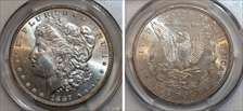 1887 $1 MS63