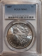 1887 $1 MS63
