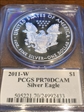 2011-W $1 Silver Eagle PR70DCAM
