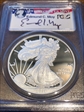2011-W $1 Silver Eagle Moy Signature PR70DCAM