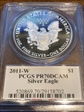 2011-W $1 Silver Eagle Moy Signature PR70DCAM