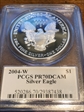 2004-W $1 Silver Eagle Moy Signature PR70DCAM