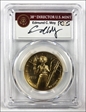 2015-W $100 High Relief  First Strike .9999 Fine Gold Moy UHR Signature MS70