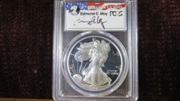 1998-P $1 Silver Eagle Moy Signature PR70DCAM