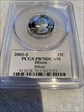 2003-S 25C Illinois Silver PR70DCAM