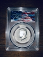 2019-S 50C Kennedy Enhanced Rev PR Set Half Dollar Set - First Strike Cleveland Flag PR70