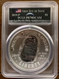 2019-P $1 Apollo 11 50th Anniversary  First Day of Issue-5 oz Silver Earth Rising AMF PR70DCAM