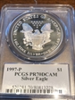 1997-P $1 Silver Eagle Moy Signature PR70DCAM