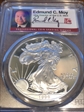 1999-P $1 Silver Eagle Moy Signature PR70DCAM