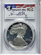 1995-W $1 Silver Eagle Moy UHR Signature PR70DCAM