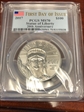 2017 $100 Statue of Liberty First Day of Issue 20th Anniversary MS70