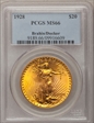 1928 $20 MS66