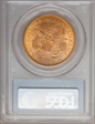 1857-S $20 MS65