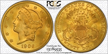 1906-D $20 MS66
