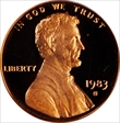 1983-S 1C PR69DCAM