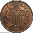 1865 2C MS64RB