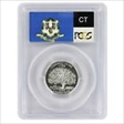1999-S 25C Connecticut Silver PR69DCAM