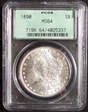 1890 $1 MS64