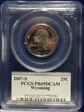 2007-S 25C Wyoming PR69DCAM
