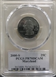 2000-S 25C Maryland PR70DCAM